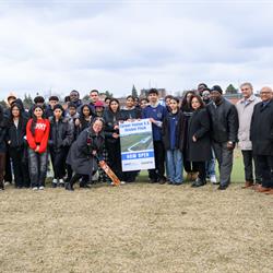 Turner Fenton Cricket Pitch Grand Opening